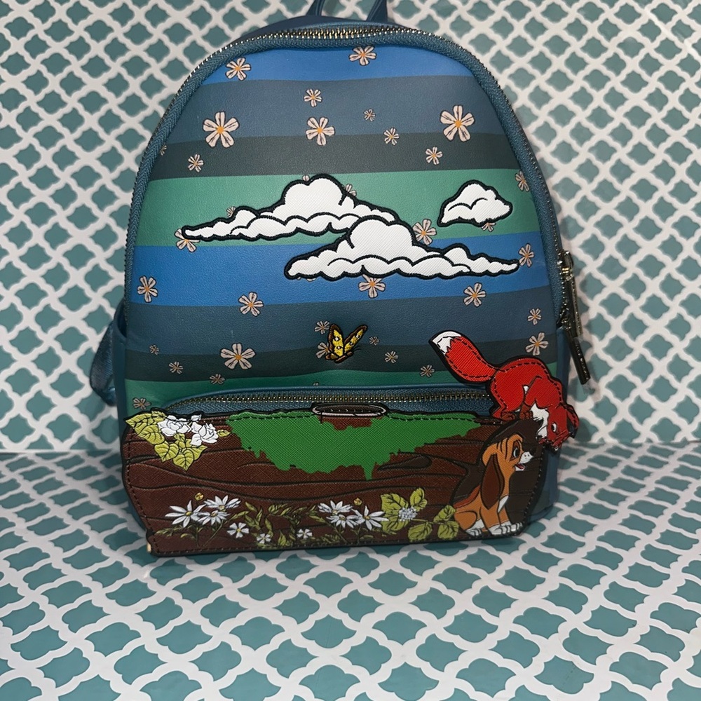 NWT Fox and the Hound Danielle Nicole Backpack Disney